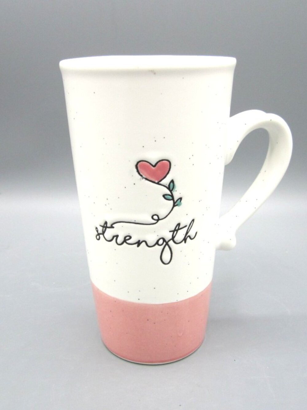 NWOT Sheffield Home "Strength" Coffee Tea Mug 18oz